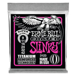 Ernie Ball P03123 Electric 6 pc(s) Titanium Guitar