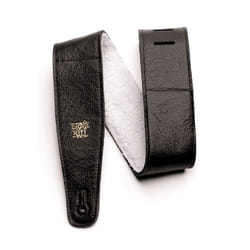Ernie Ball P04137 musical instrument strap/support Guitar Black Leather