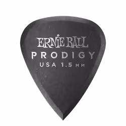 Ernie Ball P09199, Black, Monochromatic, Standard, Extra heavy/thick, 1.5 mm