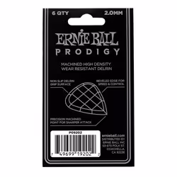 Ernie Ball P09202 guitar pick 6 pc(s) White