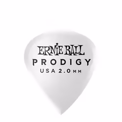 Ernie Ball P09203, Duralin, White, Monochromatic, Standard, Medium, 2 mm