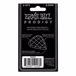 Ernie Ball P09203 guitar pick 6 pc(s) Duralin White