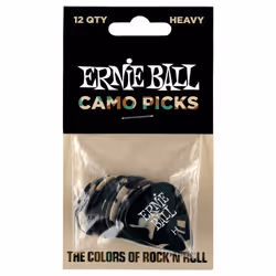 Ernie Ball P09223 guitar pick 12 pc(s) Cellulose Multicolour