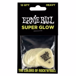 Ernie Ball P09226 guitar pick 12 pc(s) Cellulose Yellow