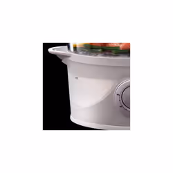 Russell Hobbs 3 Tier Electric Food Steamer, 9L, Dishwasher safe BPA free baskets, Stackable baskets, 1L Rice bowl inc, 60 min timer