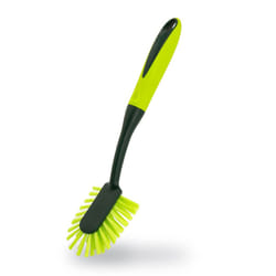 Pine-Sol Long Handle Dish Brush - Heavy Duty Bristle Kitchen Scrubber