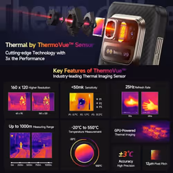 Ulefone Armor 25T Pro 256GB 5G Thermal Imaging Rugged Phone Android NFC Global