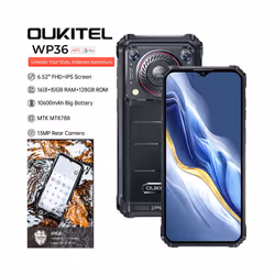 OUKITEL WP36 Rugged Phone 8+128GB 10600mAh NFC Global Version Dual SIM IP68