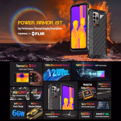 NEW Ulefone Power Armor 19T (12+5)GB+256GB Thermal Imaging Camera 4G Rugged Dual SIM