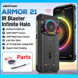 New Ulefone Armor 21 8GB+256GB Night Vision 4G Rugged Smartphone Google Play Unlocked