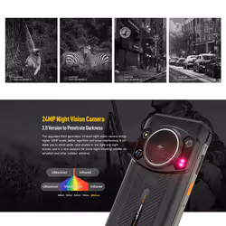 New Ulefone Armor 21 8GB+256GB Night Vision 4G Rugged Smartphone Google Play Unlocked