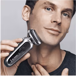 Braun Series 7 73S Electric Shaver Head Replacement - Silver - Compatible with Series 7 Shavers (New Generation)