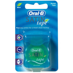Oral B Satin Tape Mint 25m/27yd - 6 x Satin Tape
