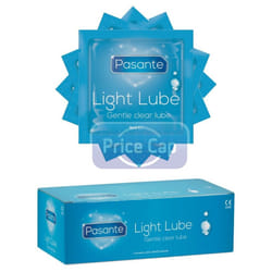 100 x Pasante Gentle Light Lube 5ml Sachets | Water Based Odourless Lubricants