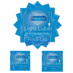 24 x Pasante Gentle Light Lube 5 ml Sachets | Water Based Odourless Lubricants