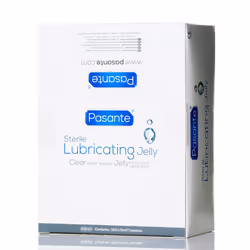 200 x Pasante Sterile Lubricating Jelly 5 ml Sachets | Water Soluble Lubricant.