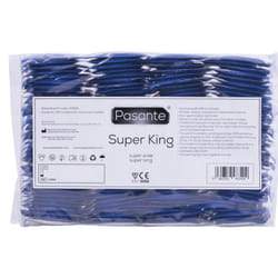 144 x Pasante Super King Condoms | Super Wide & Long | Big Size | CE Kite Marked