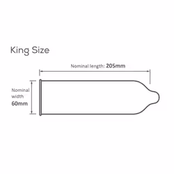144 x Pasante King Size Condoms | Wider & Longer | 60mm Width | CE KiteMarked