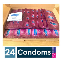 24 x Pasante Trim Condoms | Closer Fit Small Size Condoms | Bulk Wholesale
