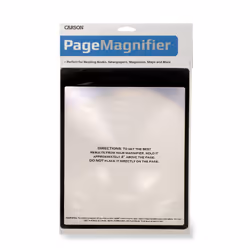 Carson MAGNISHEET magnifier 2x Black - Additional view 4