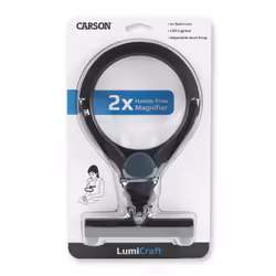 Carson LumiCraft magnifier 2x Black - Additional view 7