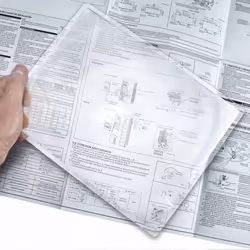 Carson Page magnifier Transparent