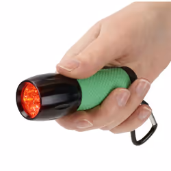 Carson RedSight Pro Flashlight - Red LED Torch (Two Brightness Settings)