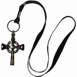 Vic Firth Drum Key, Tension rod, Drum key, Black, Chrome, Chrome, 1 pc(s)