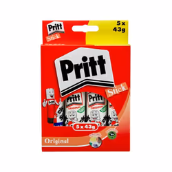 Pritt Glue Stick, Safe & Child-Friendly Craft Glue for Arts & Crafts Activities, Strong-Hold adhesive for School & Office Sup ...