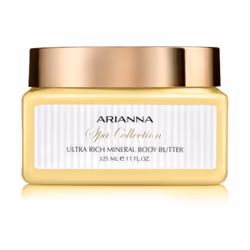 ARIANNA-SKINCARE Ultra Rich Mineral Body Butter Dead Sea Body Butter For Dry Skin Repair Rich Vegan Hydrating Moisturizer (Mi ...