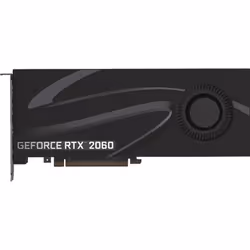 PNY VCG20606BLMPB, GeForce RTX 2060, 6 GB, GDDR6, 192 bit, 7680 x 4320 pixels, PCI Express x16 3.0