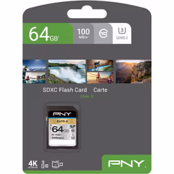 PNY Elite-X 64 GB SDXC UHS-I Class 10 - Additional view 2