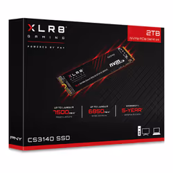PNY XLR8 CS3140 2 TB M.2 PCI Express 4.0 NVMe 3D NAND - Additional view 4