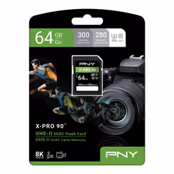 PNY X-PRO 90 64 GB SDXC UHS-II Class 10