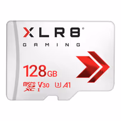 PNY XLR8, 128 GB, MicroSDXC, Class 10, UHS-I, 100 MB/s, 90 MB/s