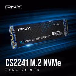 PNY CS2241 1TB M.2 NVME PCI Express 4.0 3D NAND - Additional view 2