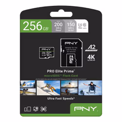 PNY PRO Elite Prime 256 GB MicroSDXC UHS-I Class 10 - Additional view 8