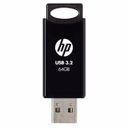 HP 712w USB flash drive 64 GB USB Type-A 3.2 Gen 1 (3.1 Gen 1) Black