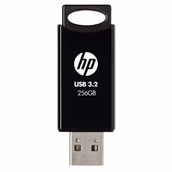 HP 712w USB flash drive 256 GB USB Type-A 3.2 Gen 1 (3.1 Gen 1) Black