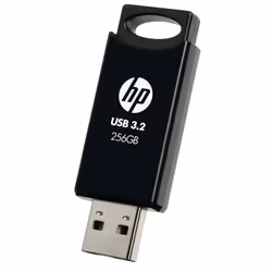 HP 712w USB flash drive 256 GB USB Type-A 3.2 Gen 1 (3.1 Gen 1) Black