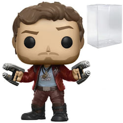 Funko Pop! Marvel: Guardians of the Galaxy Vol. 2 - Star Lord Vinyl Figure (Bundled with Pop Box Protector Case)