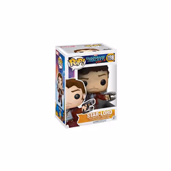 Funko Pop! Marvel: Guardians of the Galaxy Vol. 2 - Star Lord Vinyl Figure (Bundled with Pop Box Protector Case)
