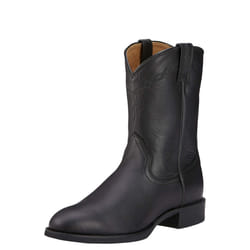 Ariat Mens Heritage Roper Western Boot Black 9.5 Wide