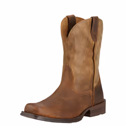 Ariat Mens Rambler Western Boot Earth/Brown Bomber 10.5 Wide