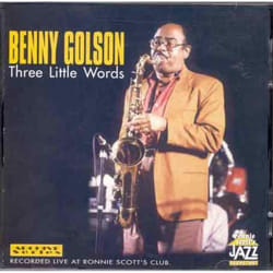 Proper Three Little Words CD Jazz Benny Golson
