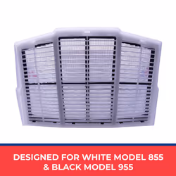 Maxxair FANMATE 00-955202 Bug Screen  Durable Mesh Screen - Works with FanMate 00-955001  00-955002  and 00-955003 Models  Black