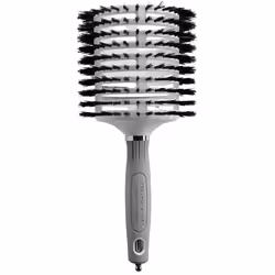 Olivia Garden Ceramic + Ion Turbo Vent Boar Round Hair Brush, 4 1/2"