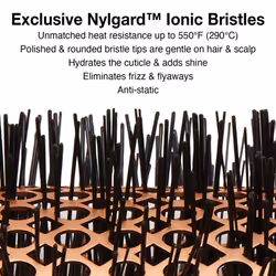 Olivia Garden Heat Pro Ceramic + Ion Round Brush  HP-22  1