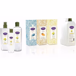 Duru Lemon Cologne Limon Kolonya Spray Pump Bottle 150 ml (3 PCs Offer)