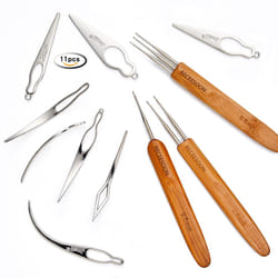 Dreadlock Crochet Needle Kit  Interlocking Tool for Locs  Crochet Hook